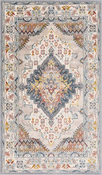 Livabliss Teppich CASABLANCA, rechteckig, Höhe: 12,7 mm, Vintage Orient Teppich im Boho Stil