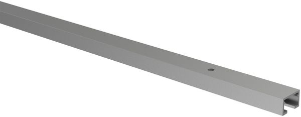 Gardinenschiene / Objektschiene Primax 160 cm, 1-läufig Silbergrau Bild 2