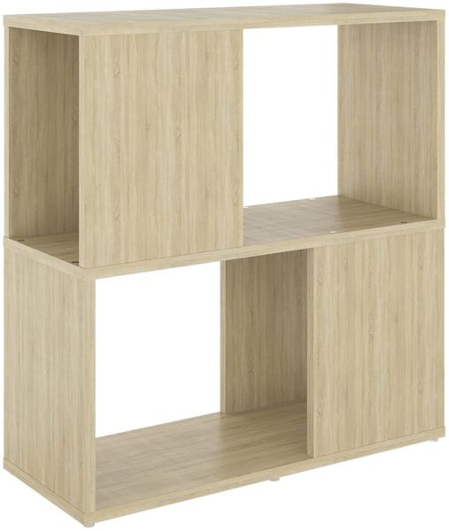 Bücherregal | Standregal Sonoma-Eiche 60x24x63 cm Holzwerkstoff