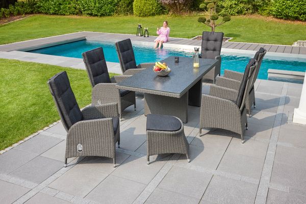 LC Garden »Barcelona« Gartenset grau-mix Dining