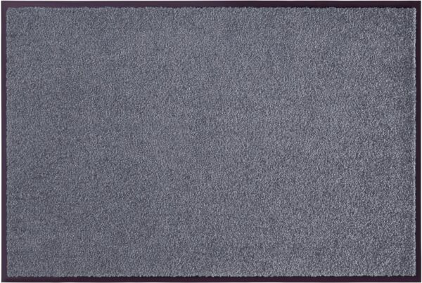 Waschbare Fußmatte Wash & Clean - grau - 90x150x0,7cm