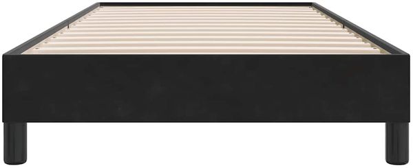 vidaXL Bettgestell ohne Matratze Schwarz 90x220 cm Samt 4101387 Bild 5