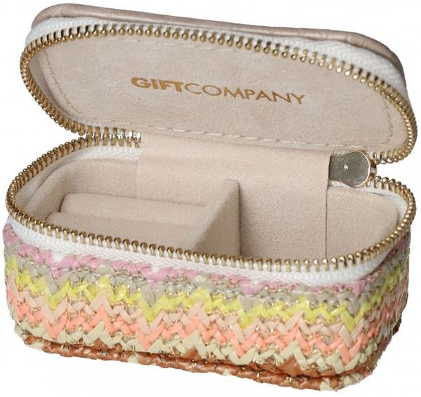 Giftcompany - Schmucketui Schmuckkasten "Treasure" 8x4,5x4cm Beige 1264902005
