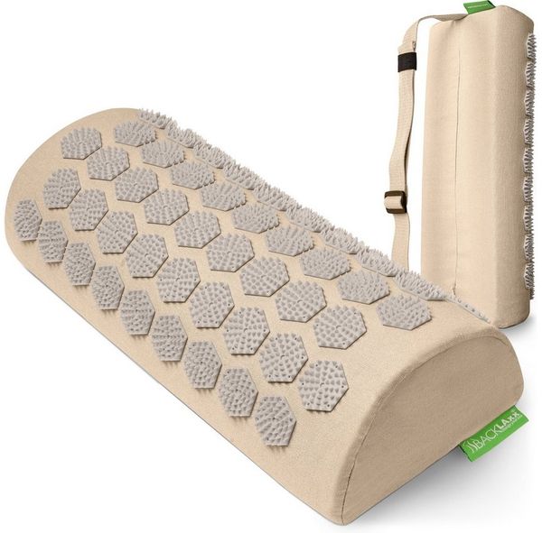 BACKLAxx® Nackenrolle Akupressur, Akupressur Kissen Nacken, Akupressur Kissen 40 x 18 x 11 cm, Insgesamt 2.592 Spitzen