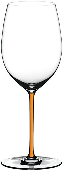 RIEDEL 4900/0O FATTO A MANO Cabernet / Merlot Weinglas - Stiel ORANGE
