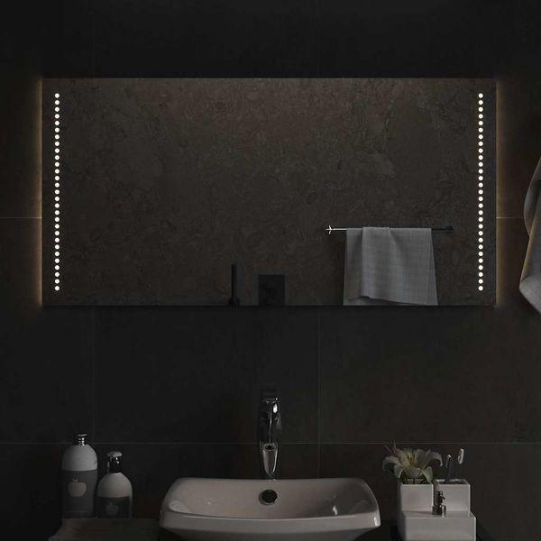 vidaXL LED-Badspiegel 100x50 cm 151735
