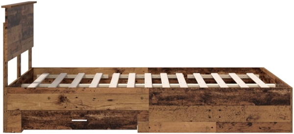 vidaXL Bettgestell mit Schubladen mit Kopfteil Holzwerkstoff 3410929 Bild 8