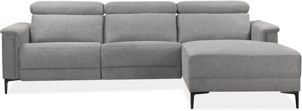 OTTO home Ecksofa LUND, L-Form, 261cm, man. o. elektr. Relaxfunktion (mit USB-A), und Kopfteilverstellung