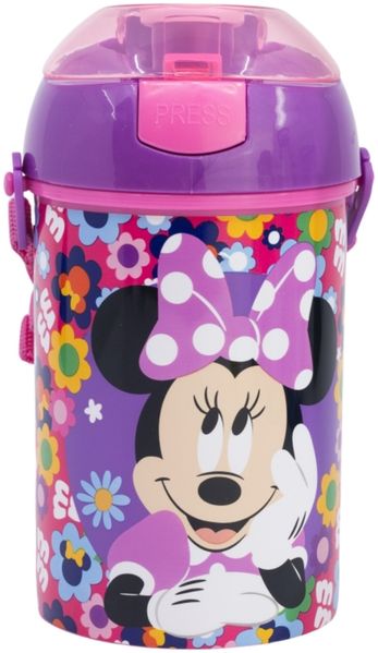 Disney Minnie Kinderflasche 450 ml Wasserflasche für Schule & Freizeit