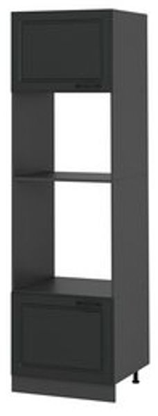 Mikrowellenschrank R-Line Anthrazit Landhaus 60 cm Vicco Bild 6