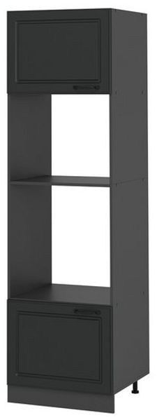 Mikrowellenschrank R-Line Anthrazit Landhaus 60 cm Vicco Bild 4