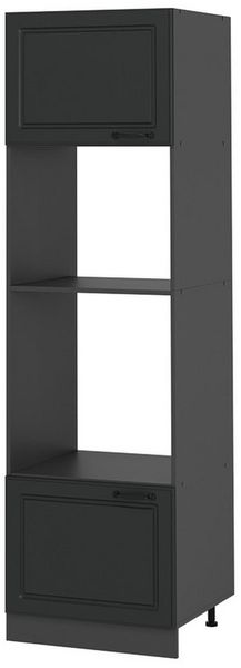 Mikrowellenschrank R-Line Anthrazit Landhaus 60 cm Vicco Bild 5