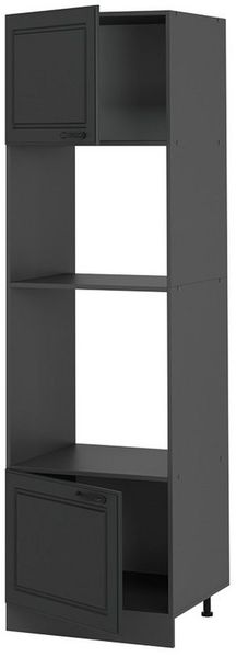 Mikrowellenschrank R-Line Anthrazit Landhaus 60 cm Vicco Bild 3