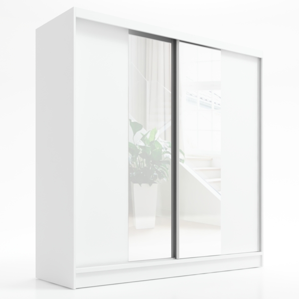 A&J MöbelLand Schwebetürenschrank DUO mit Spiegel