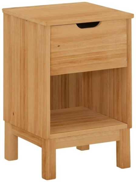 Home affaire Nachtkonsole Post, massives Kiefernholz, Stauraummöglichkeit durch Schublade, Breite 38cm Bild 4