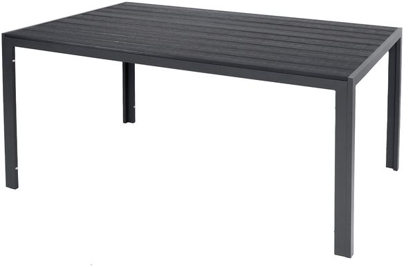 Gartengarnitur Sitzgarnitur 5-teilig 180x90cm Aluminium / Non-Wood Bild 2