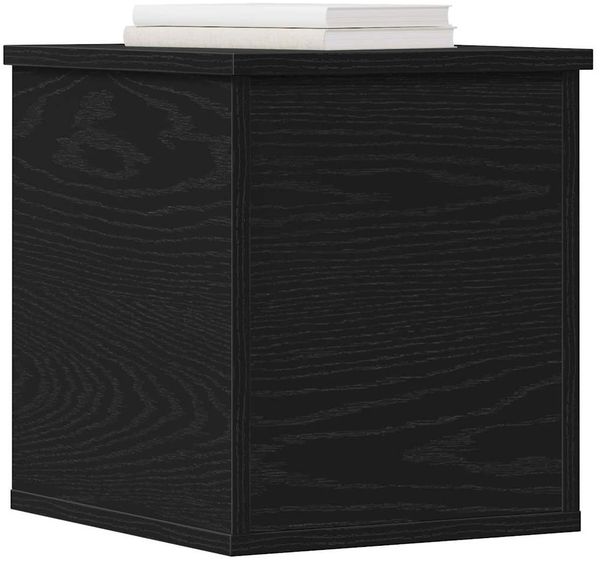 vidaXL Aufbewahrungsbox Schwarz Eichen-Optik 30 x 35 x 35 cm 868695 Bild 3