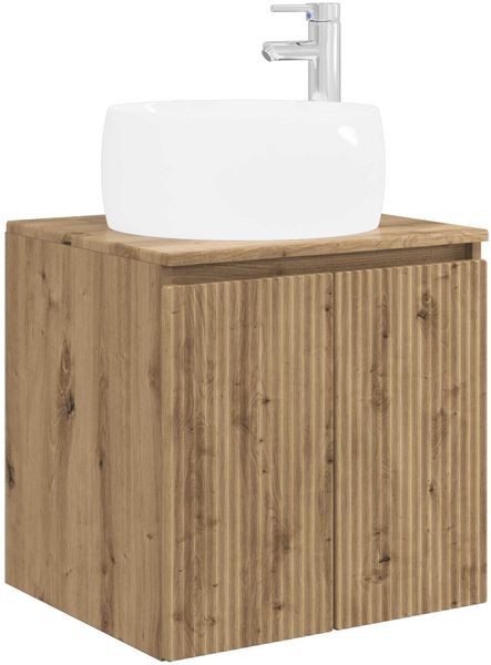 vidaXL Wandmontierte Waschtisch Artisan-Eiche 49,5 x 44,5 x 66 cm 890461