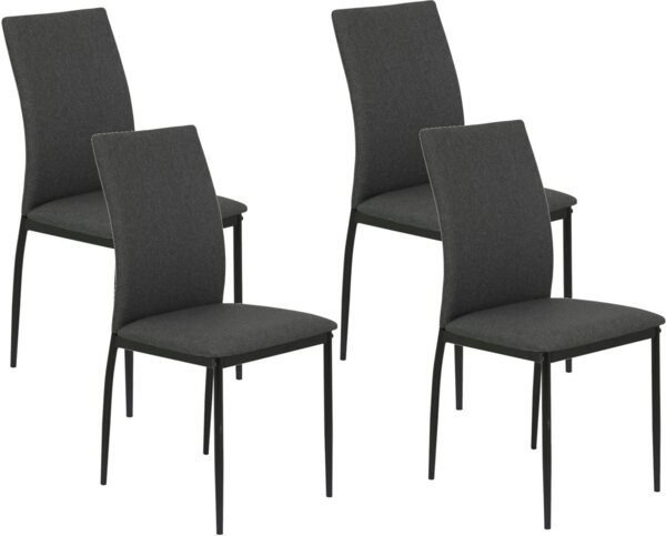 HELA Esszimmerstuhl ALIZIA (Set, 4 St), Bezug Microfaser Flachgewebe, Unser Bestpreis Bild 5