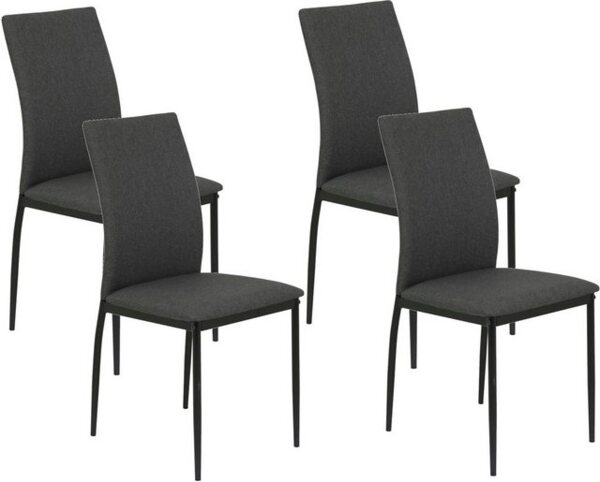 HELA Esszimmerstuhl ALIZIA (Set, 4 St), Bezug Microfaser Flachgewebe, Unser Bestpreis Bild 4