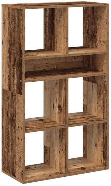 vidaXL Bücherregal Altholz-Optik 66x31x112 cm Holzwerkstoff 860308 Bild 2