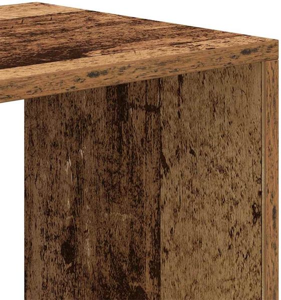 vidaXL Bücherregal Altholz-Optik 66x31x112 cm Holzwerkstoff 860308 Bild 7