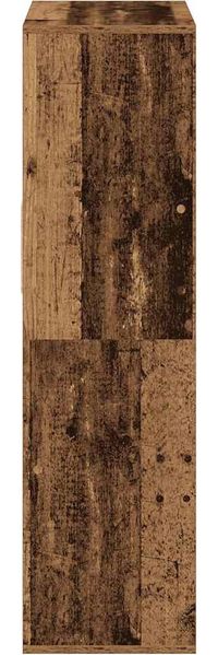 vidaXL Bücherregal Altholz-Optik 66x31x112 cm Holzwerkstoff 860308 Bild 5