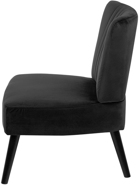 Sessel Samtstoff schwarz VAASA Bild 5