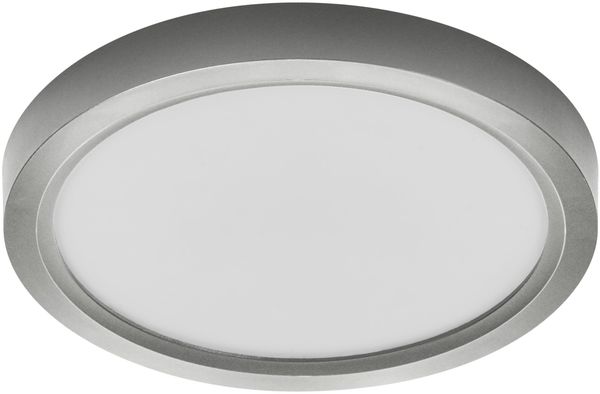 Osram Orbis Quickfix 320mm LED Deckenleuchte, 24W, 3000K Warmweiß, 2500lm, Click-DIM, Silber, Kunststoff/Metall
