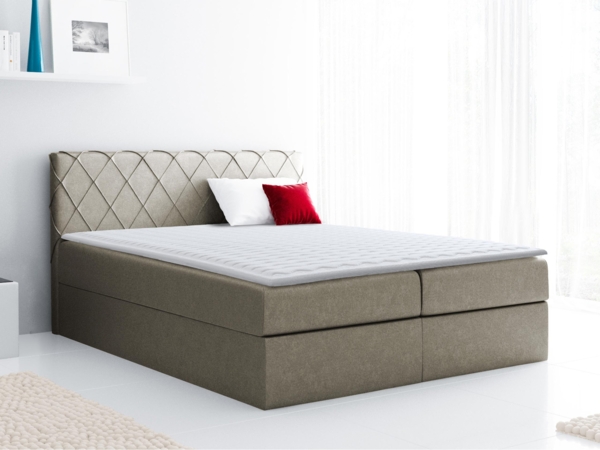 Boxspringbett Brasil, Natur, 120x200 cm Bild 2