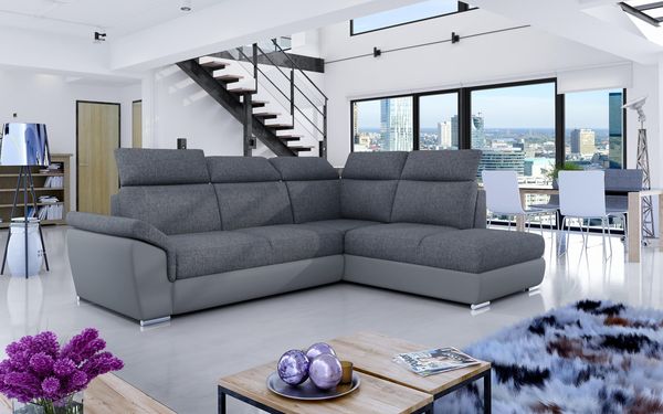 Wohnideebilder Loreto Dunkelgrau Ecksofas & Eckcouches Lor_18