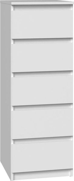ibonto HOCHKOMMDE WEISS 45 x40x111cm (H 111 x T 40 x B 40 cm)