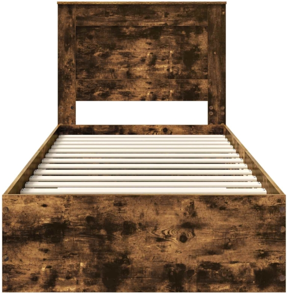 vidaXL Bettgestell mit Schubladen mit Kopfteil Holzwerkstoff 3410362 Bild 6