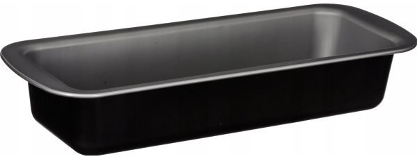 Secret de Gourmet rechteckige Metall-Backform schwarz 35 x 13 5 x 6 3 cm