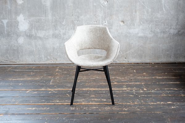 KAWOLA Stuhl ZAJA Esszimmerstuhl Microfaser creme 82 x 59 x 57 cm