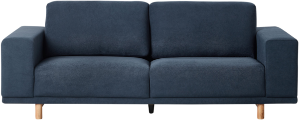 3-Sitzer Sofa blau NIVALA