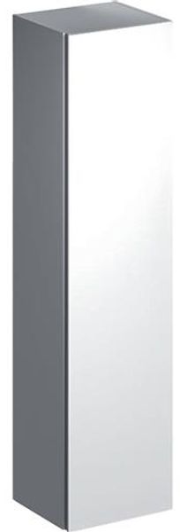 Hochschrank Xeno² 1 Tür + Innenspiegel weiß