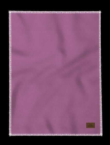 Wohndecke SANSIBAR BL 150x200 cm lila Decke Kuscheldecke Sofadecke Couchdecke Plate