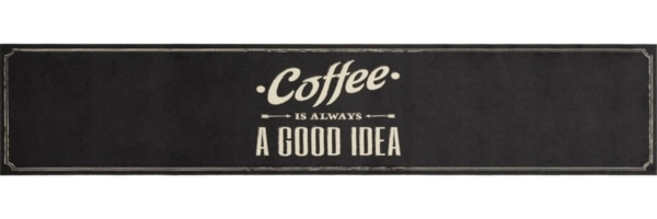 vidaXL Küchenteppich Waschbar Kaffee 60x300 cm Samt 4005598