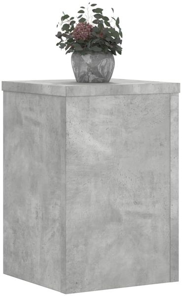 vidaXL Pflanzenständer 2 Stk. Betongrau 20x20x30 cm Holzwerkstoff 852900 Bild 8