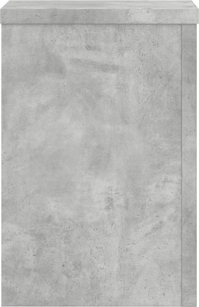 vidaXL Pflanzenständer 2 Stk. Betongrau 20x20x30 cm Holzwerkstoff 852900 Bild 6