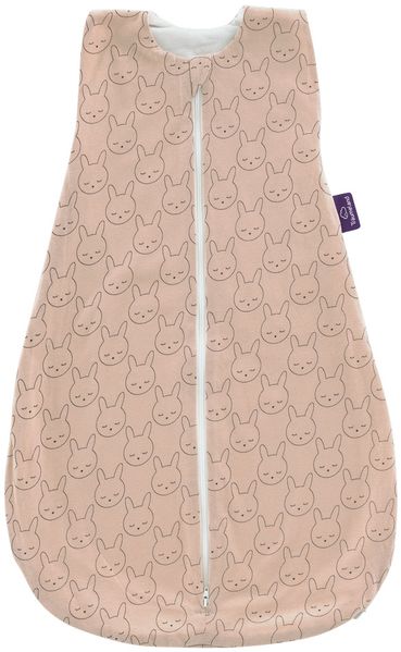 Träumeland Sommerschlafsack LIEBMICH Baumwolle Kuschelhase beige 80