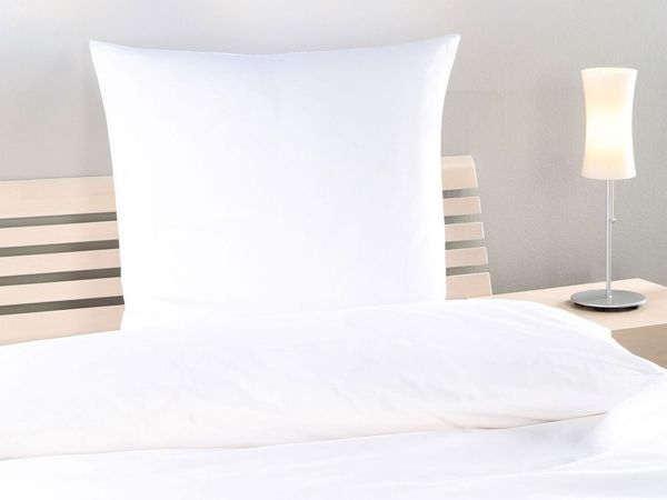 texpot Bettwäsche Linon Bettwäsche Garnitur Hotelverschluss, Baumwolle, 2 teilig
