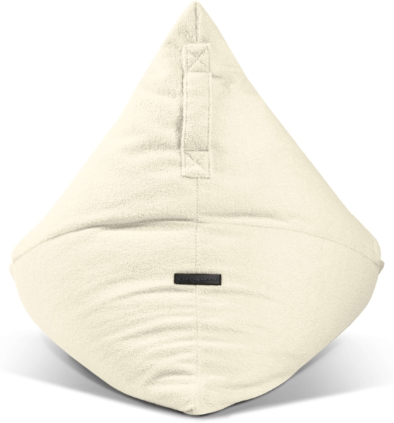 Sitzsack ‘Razzmatazz‘, Bezugstoff - Teddy, 100% Polyester, Camel, 95x155x120 cm. Bild 4