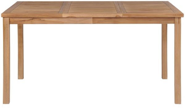vidaXL Gartentisch 150x90x77 cm Massivholz Teak 44997 Bild 2