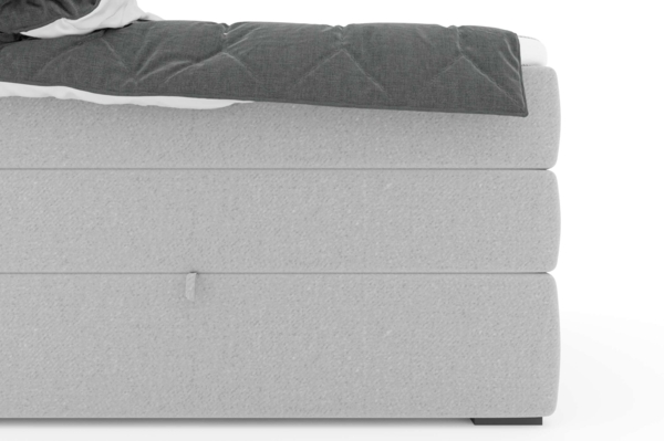 99rooms Dante Boxspringbett Velours KRONOS Gelb Taschen-Federung 160x200 cm Bild 5