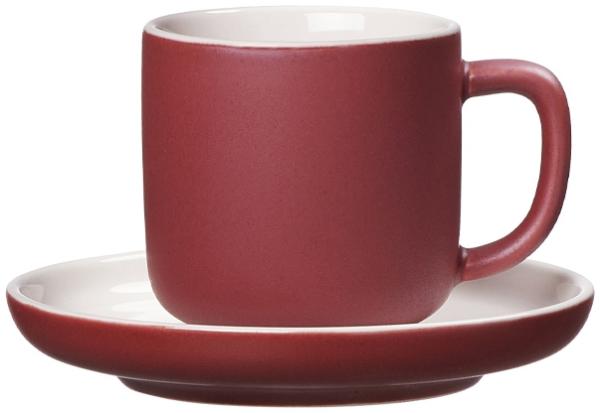 Ritzenhoff & Breker JASPER Espressotasse mit Untertasse 100 ml beere