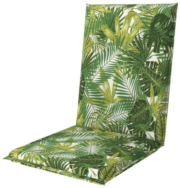 Doppler Auflage Midi Living ca. 110 x 48 x 6 cm, palme, mit Stehsaum