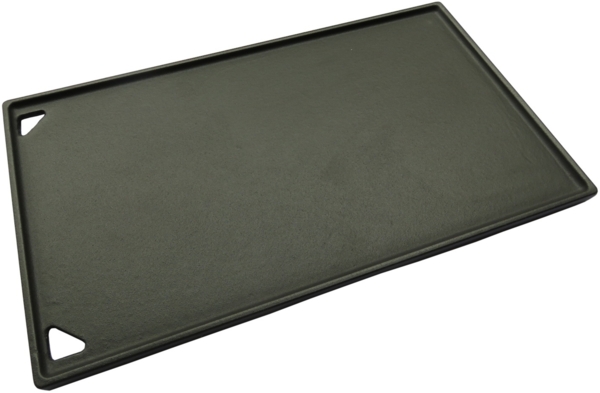 Everdure Grillplatte Mitte für Furnace Gill HBG3PLATEC, Gusseisen schwarz, ‎41,2 x 24,4 x 5,1 cm