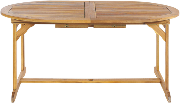 Gartentisch Holz Hellbraun MAUI Bild 5